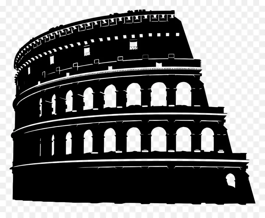 Itália Coliseu，Coliseu Roma PNG