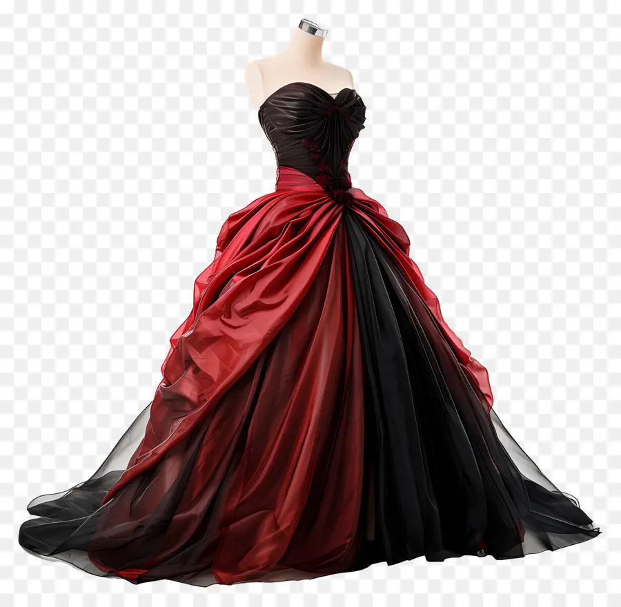 Vestido De Baile，Decote PNG