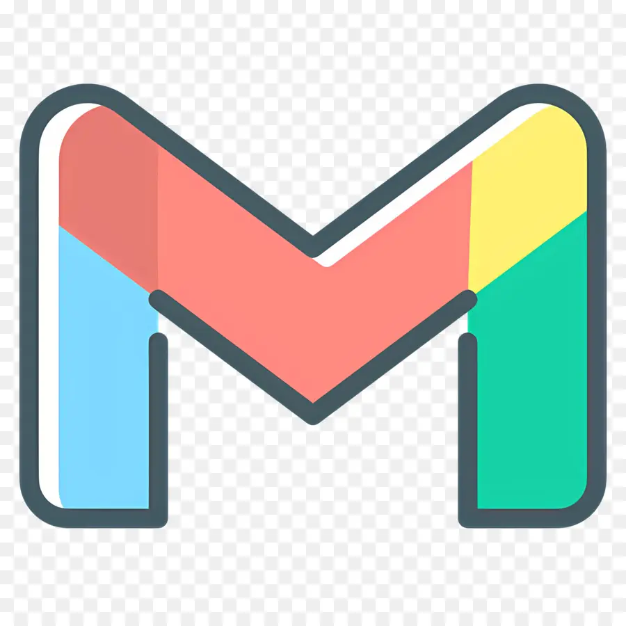 O Gmail Icon，Logo Design PNG