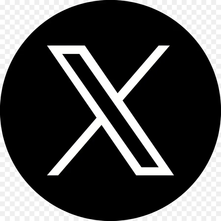 X Logo，Monograma PNG