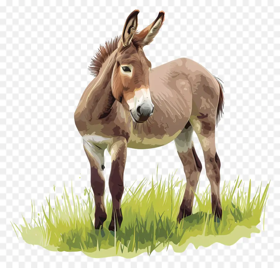 Burro，Brown PNG