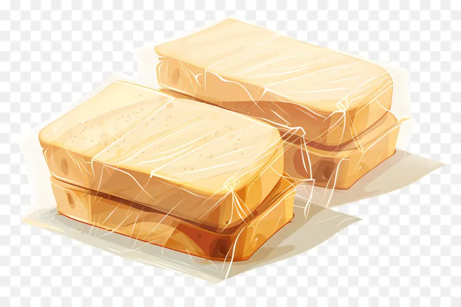 Embalagem De Pão De Plástico，Pão PNG