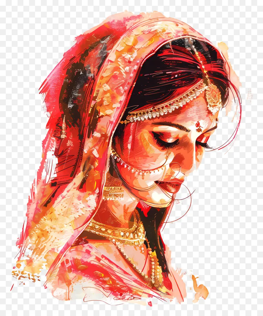 Casamento Hindu，Moda Indiana PNG