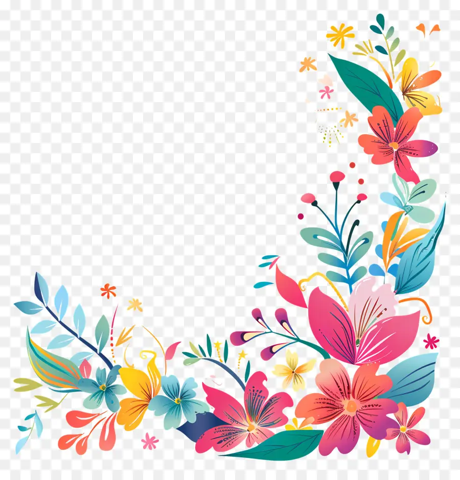 Canto，Flower Frame PNG