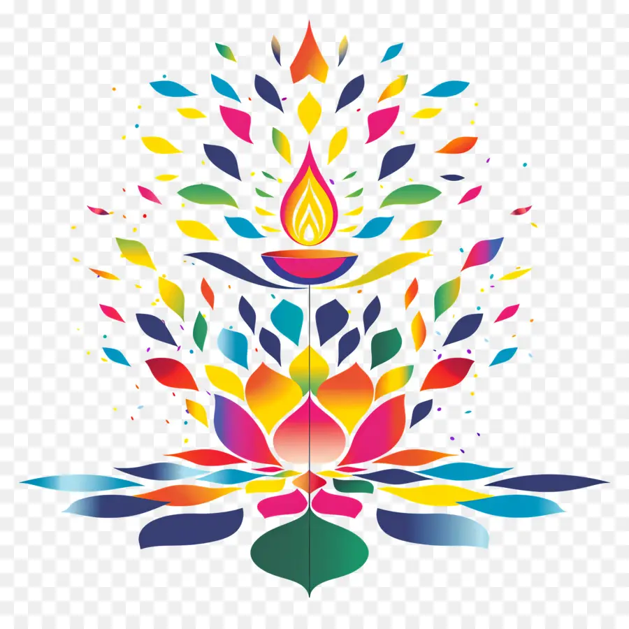 Hindu Ano Novo，Flor De Lótus PNG
