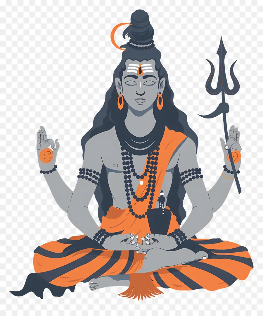 Shiva，Meditação PNG