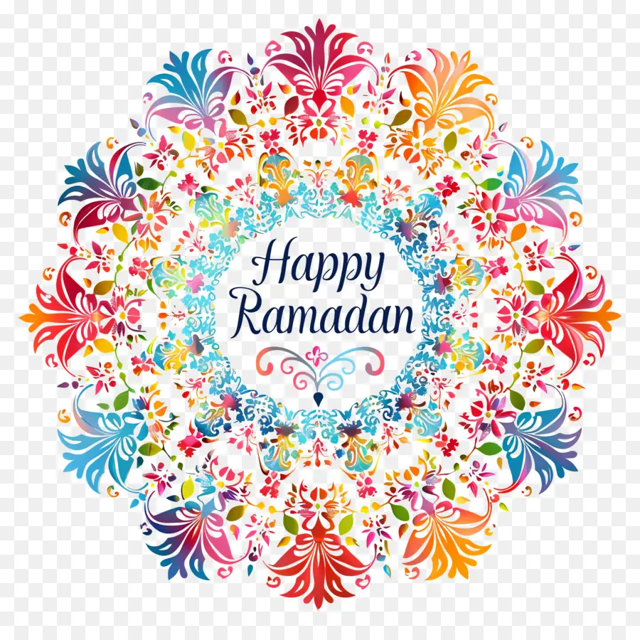 Feliz Ramadã，Mandala PNG