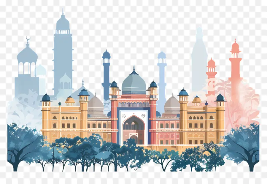 Hyderabad，Taj Mahal PNG