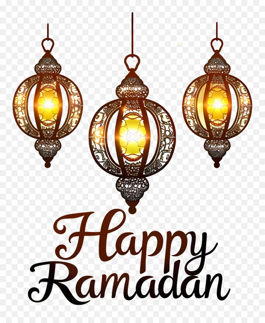 Feliz Ramadã，Lustre PNG