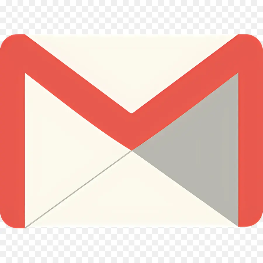 O Gmail Icon，Envelope Vermelho PNG