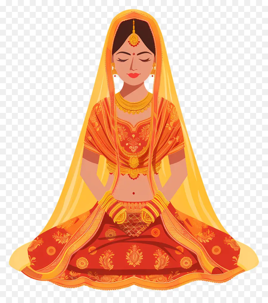 Casamento Hindu，Indian Bride PNG