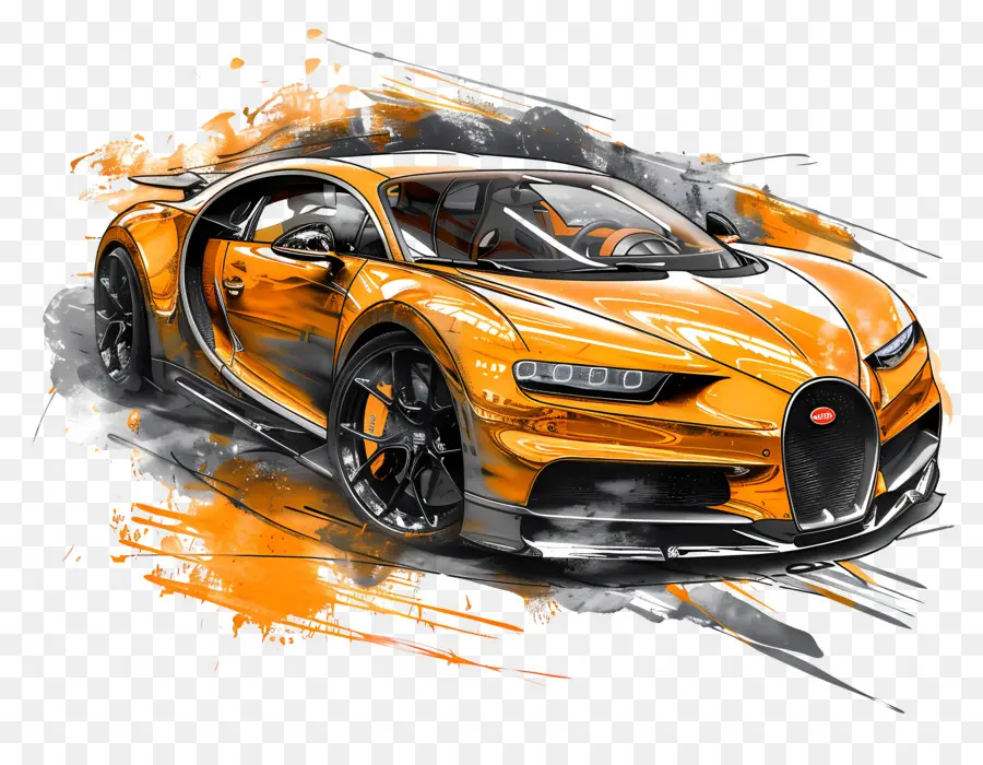 Bugatti Chiron Super Esporte，Carro Esportivo PNG