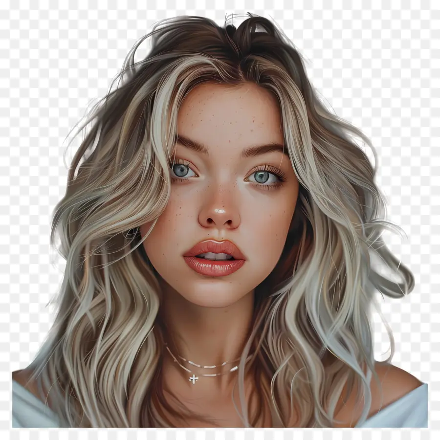 Sydney Sweeney，Retrato PNG