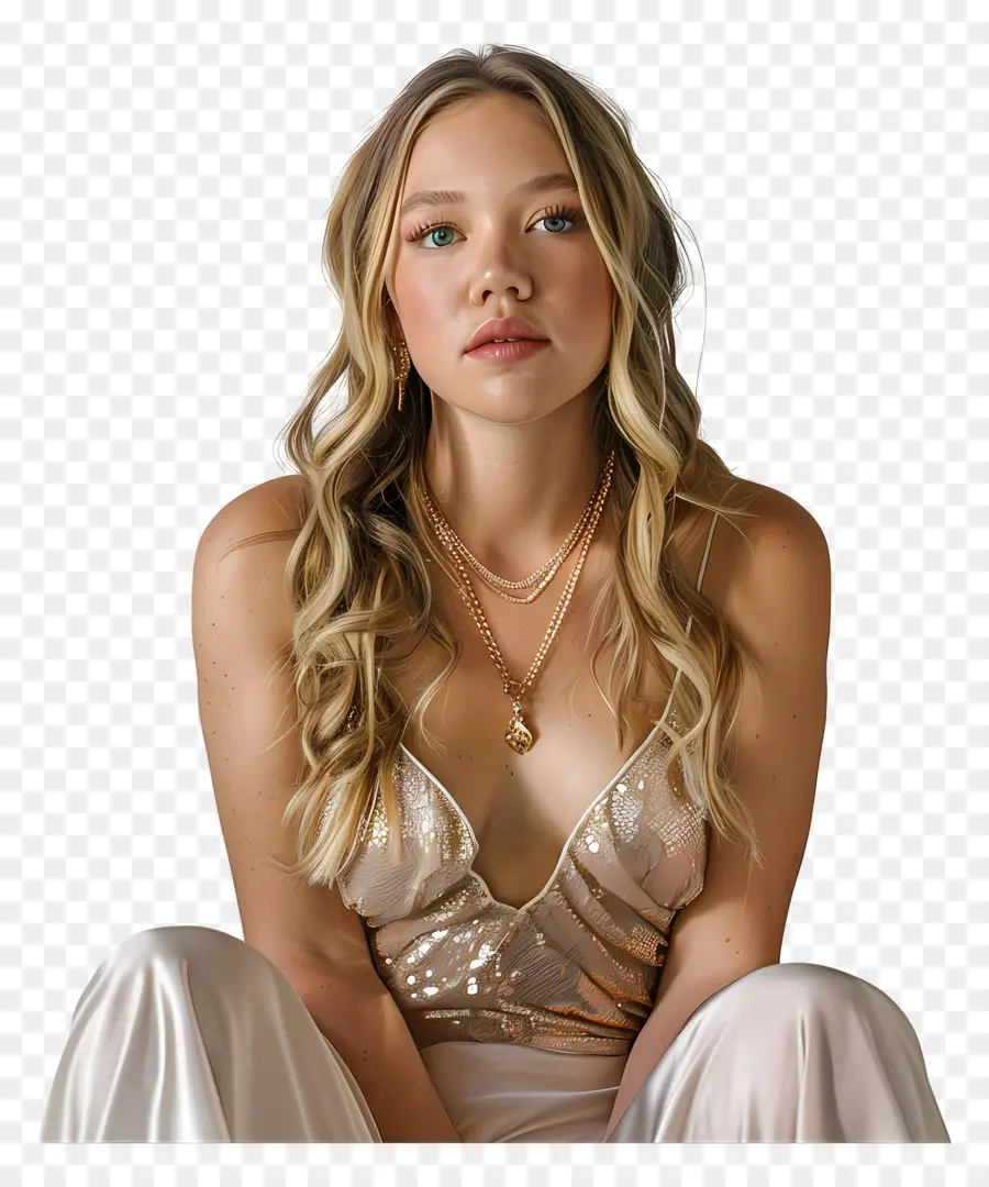 Sydney Sweeney，Moda PNG