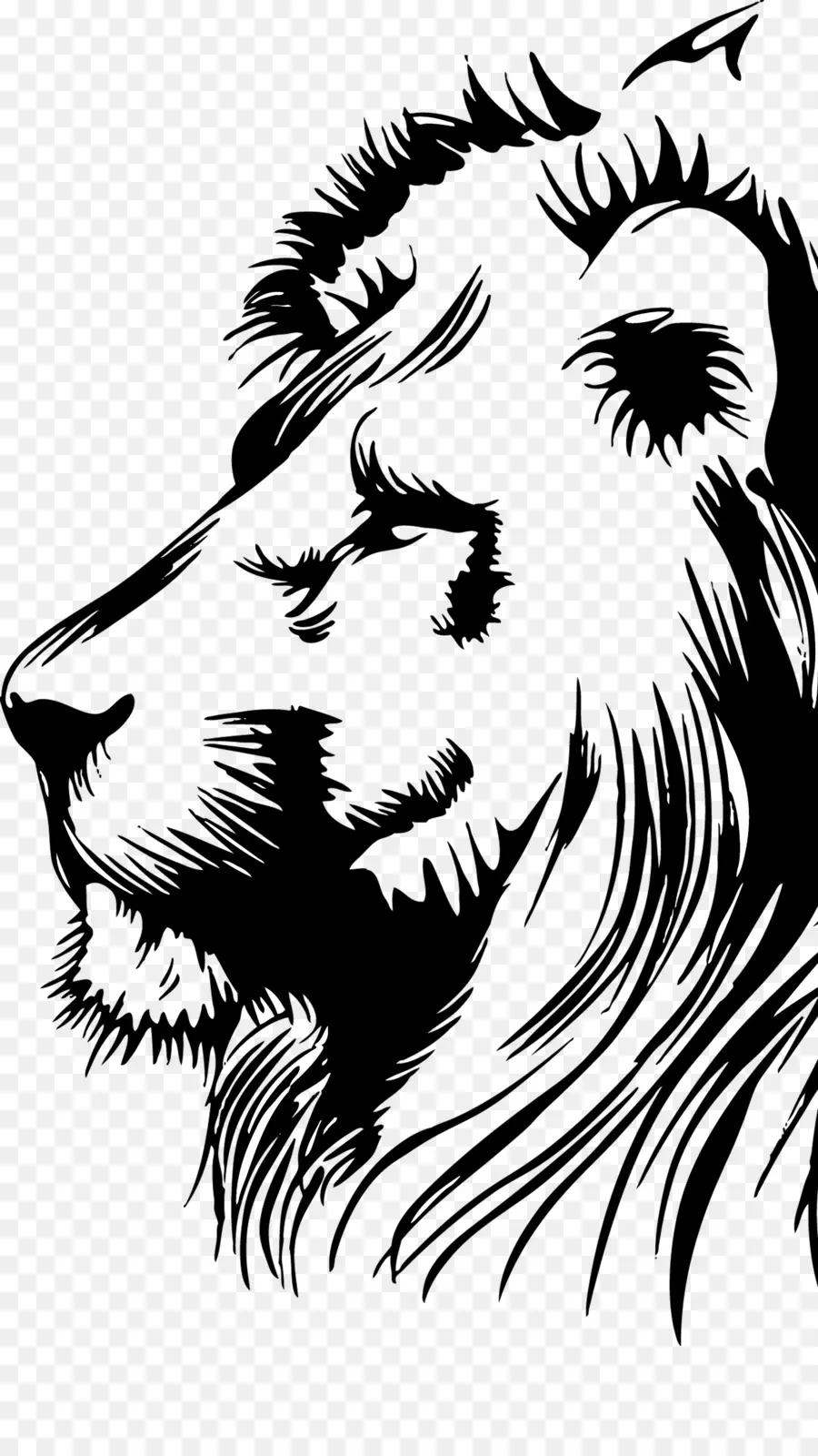 Lion Logo，Tristeza PNG