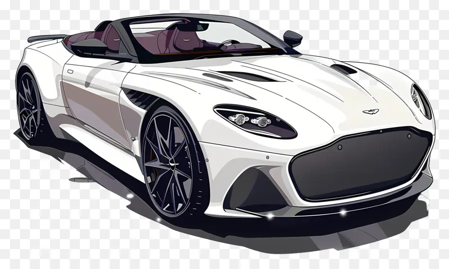 Aston Martin V12 Speedster，Carro Esportivo Conversível PNG