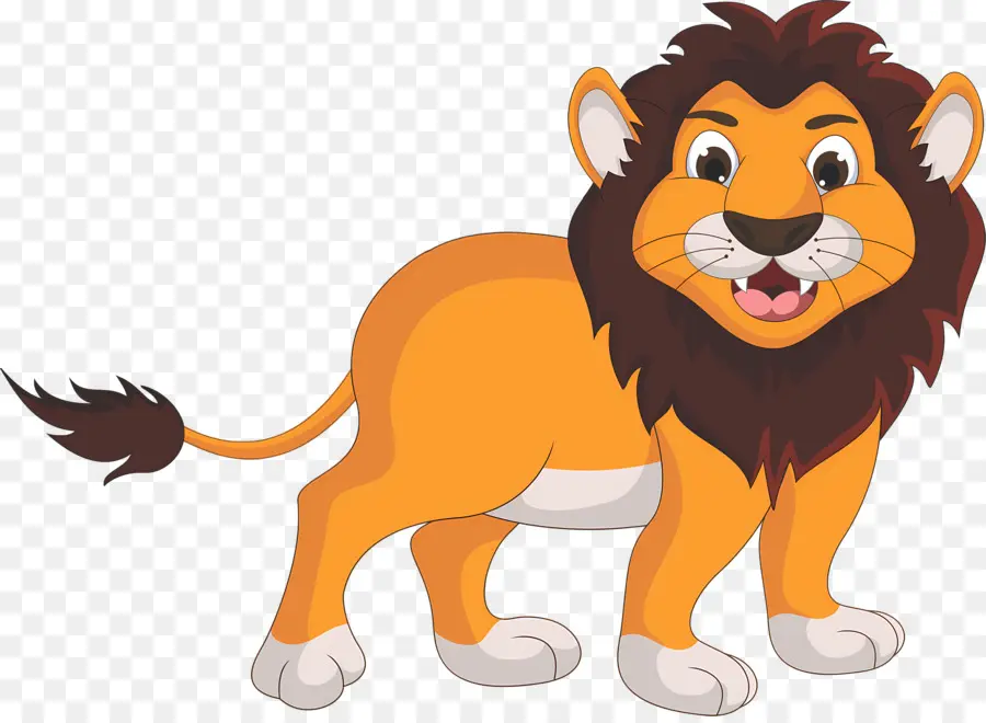 Lion Logo，Desenho Animado Leão PNG