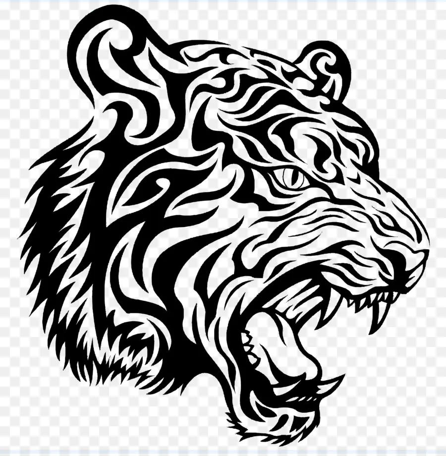 Lion Logo，Tatuagem De Tigre PNG