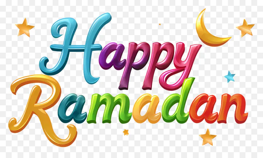 Feliz Ramadã，O Script árabe PNG
