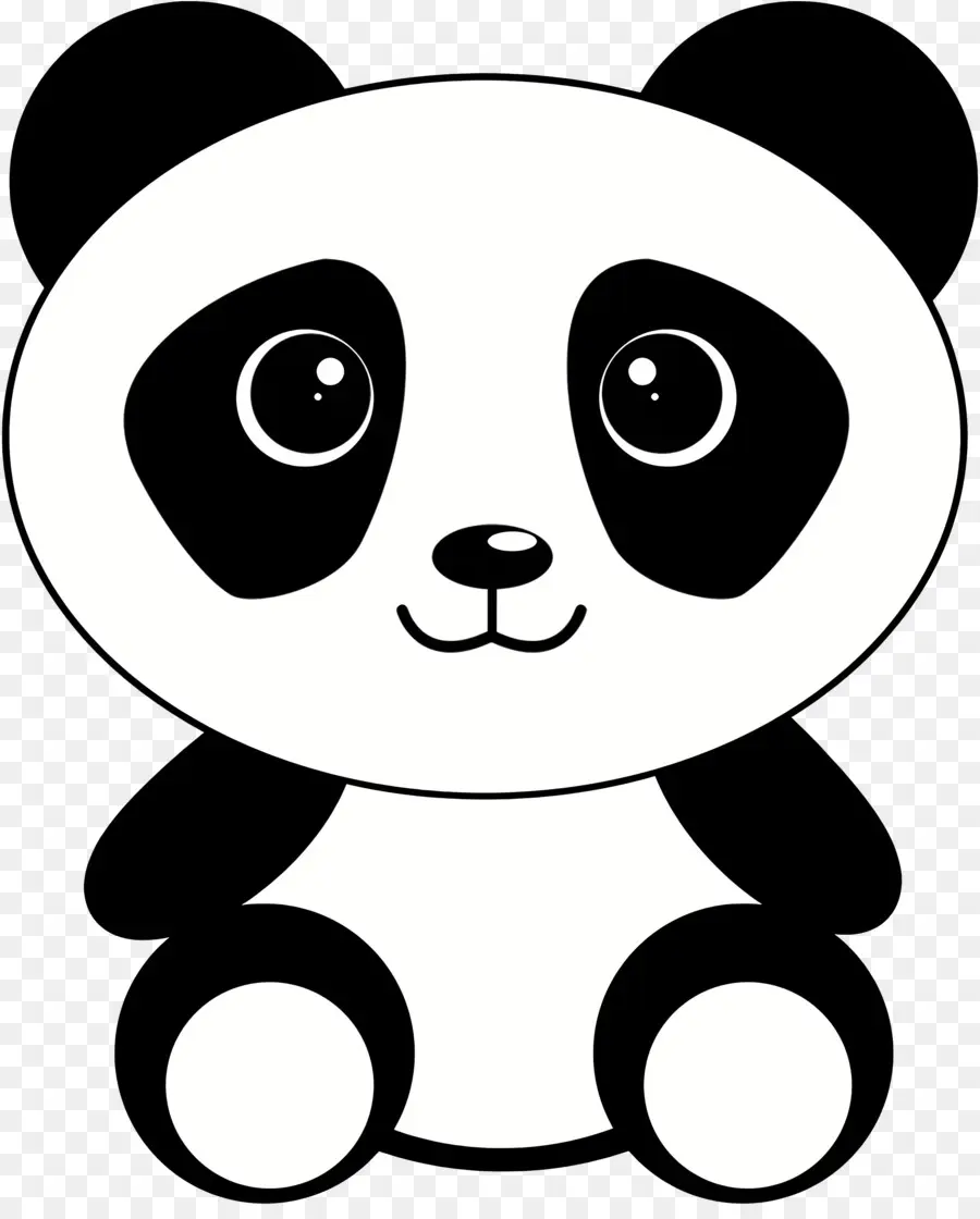 Panda Logotipo，Urso Panda PNG