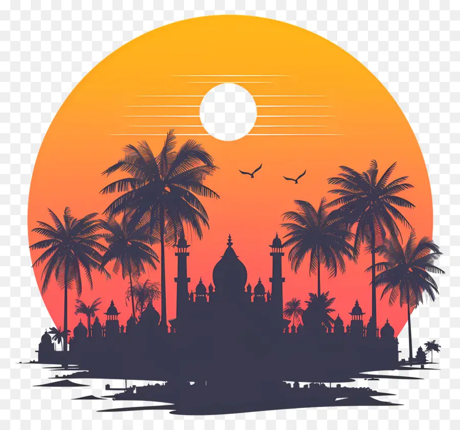 Chennai，Pôr Do Sol PNG