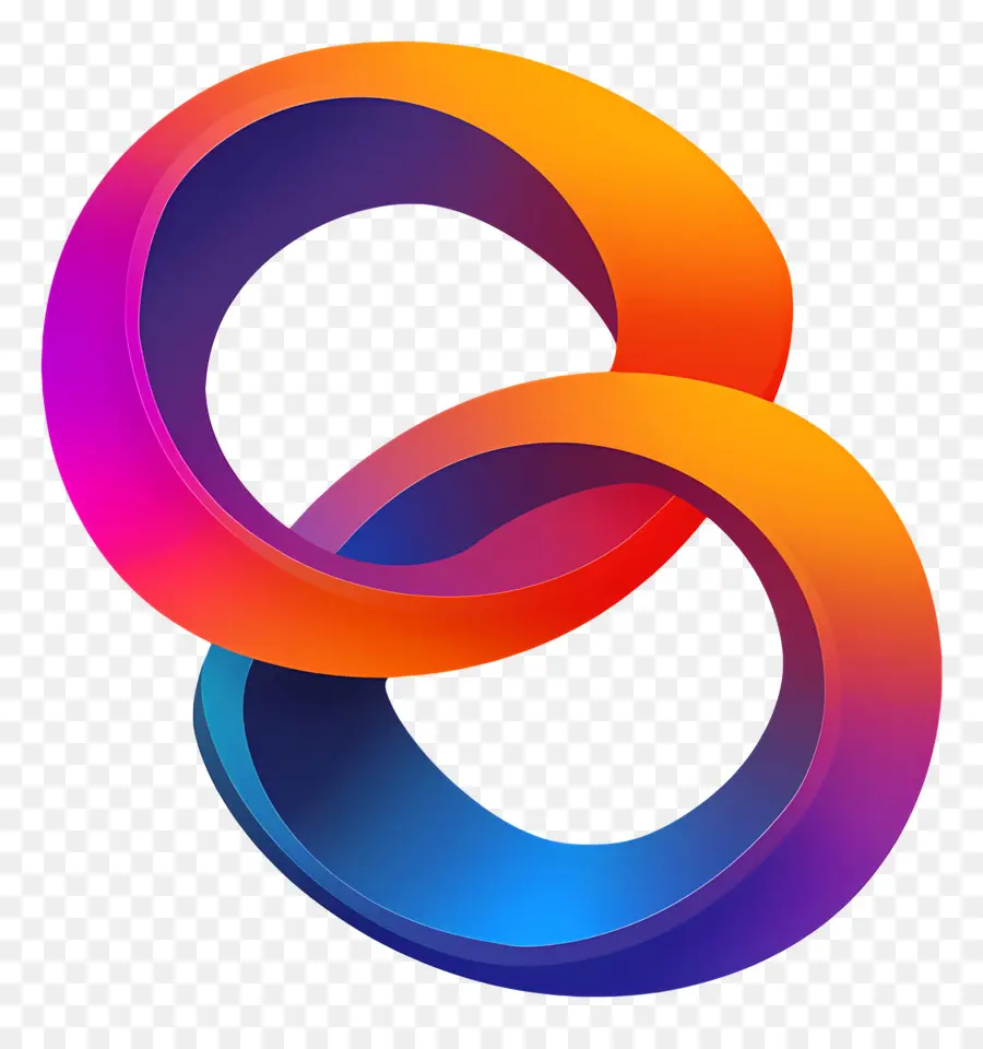 Fita Colorida，Design Em Espiral PNG