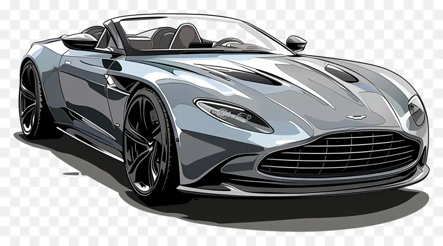 Aston Martin V12 Speedster，Carro Conversível PNG