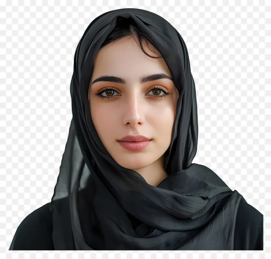 Mulher Muçulmana，Hijab PNG