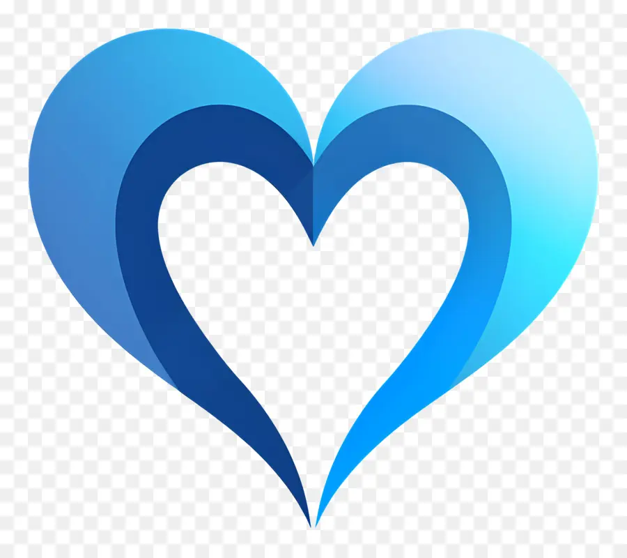 Emoji，Coração Azul PNG
