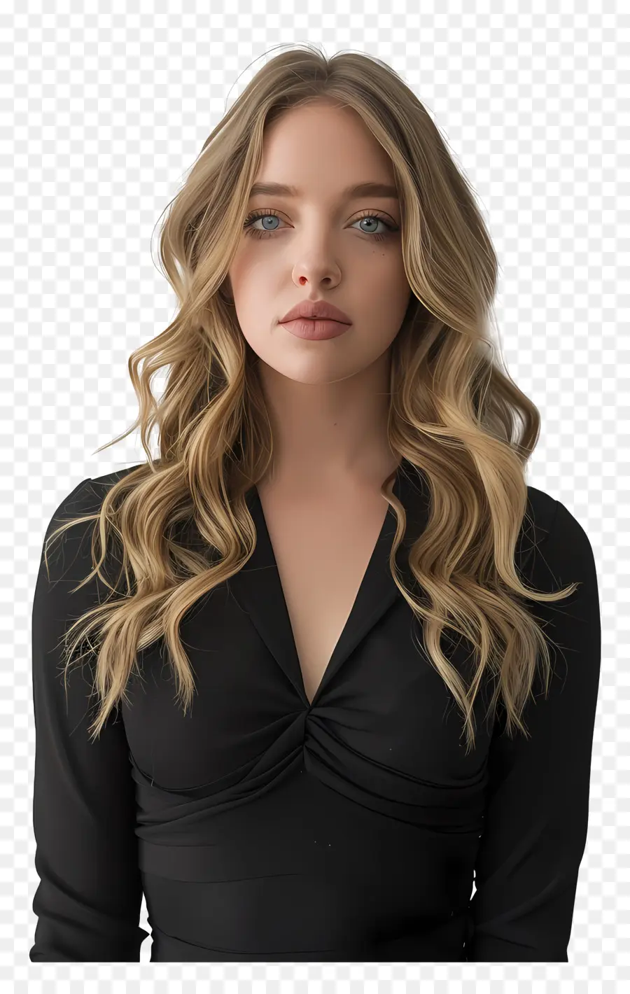 Sydney Sweeney，Mulher Loura PNG