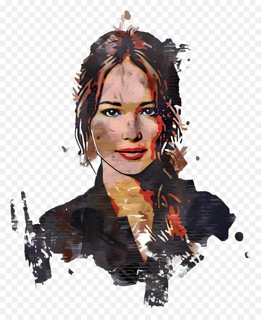 Jennifer Lawrence，Trabalho De Arte Digital PNG