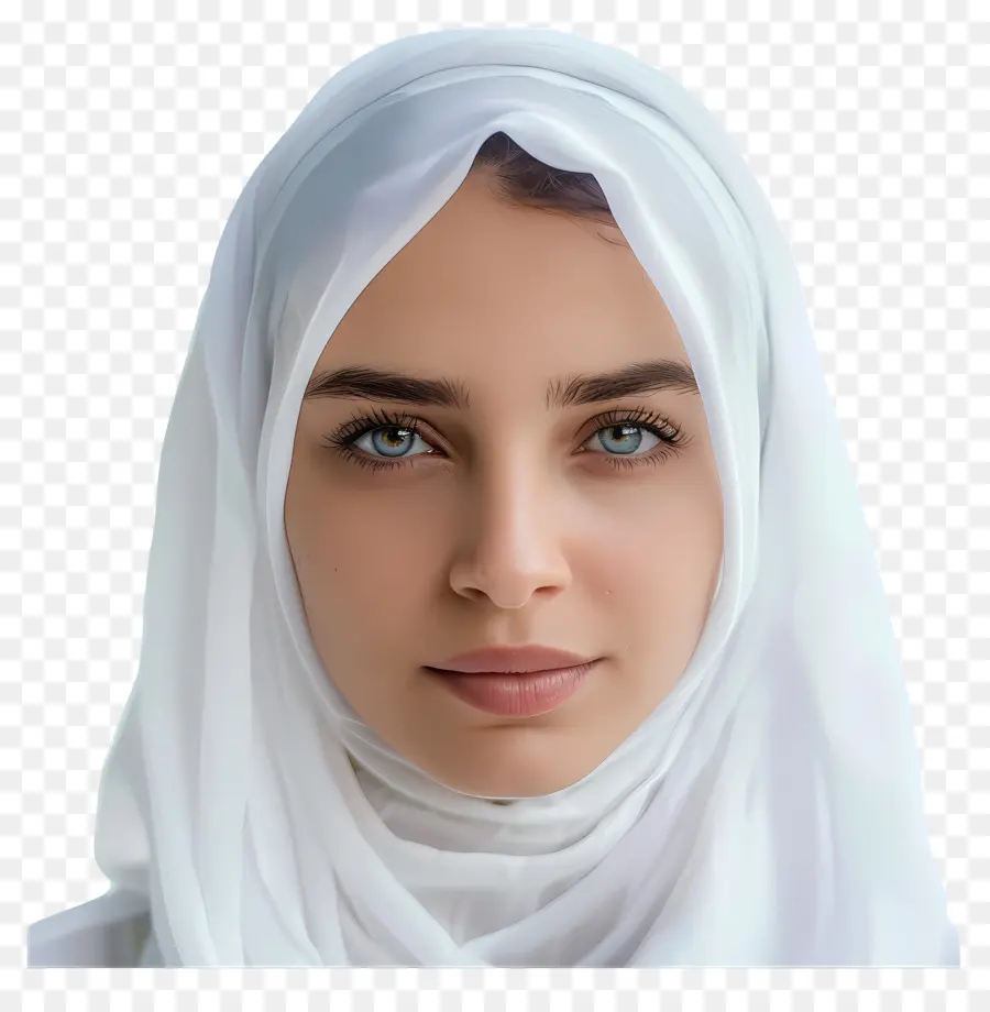 Mulher Muçulmana，Cobertura Para A Cabeça PNG