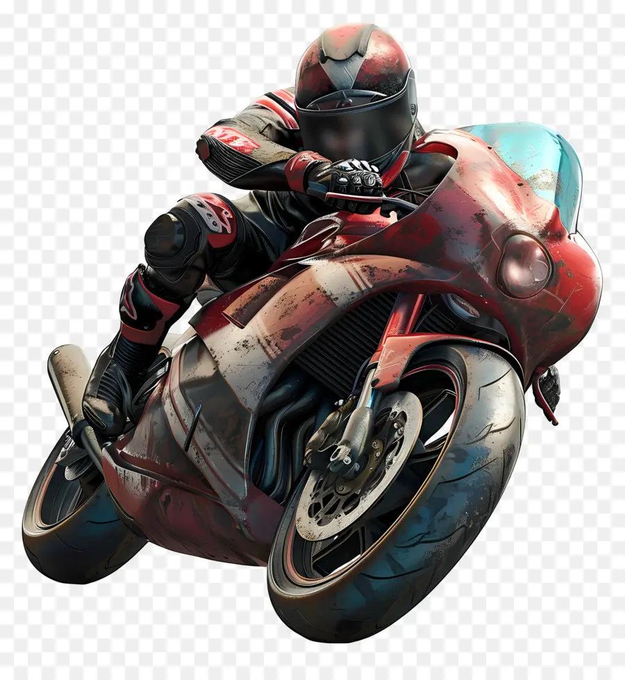 Motociclista，Motocicleta PNG