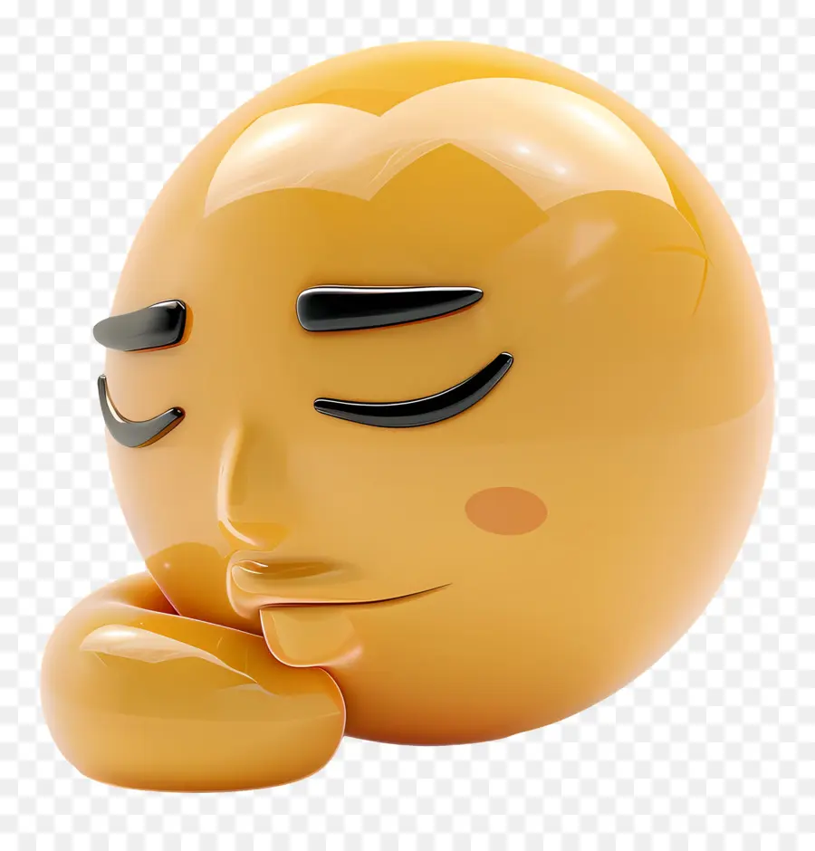 Emoticons，Emoji Dormindo PNG