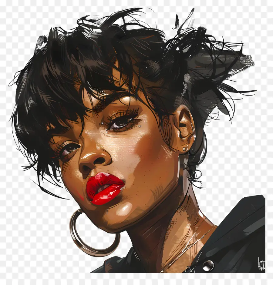Robyn Rihanna Fenty，Retrato PNG