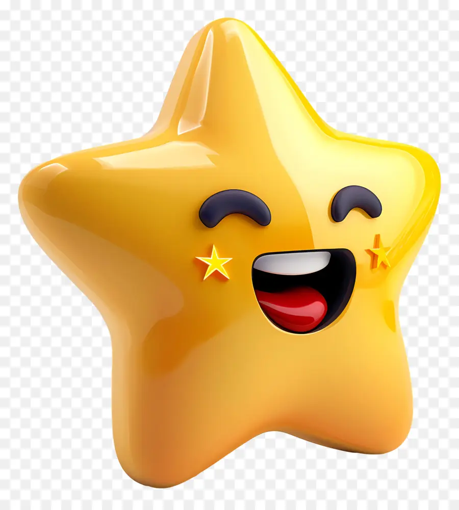 Emoji，Feliz Estrelas PNG
