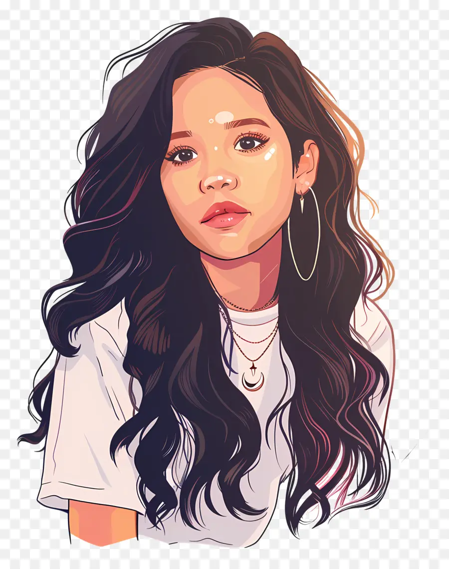 Jenna Ortega，Young Woman PNG