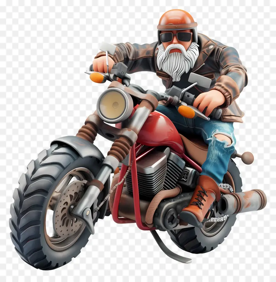 Motociclista，O Homem Velho PNG