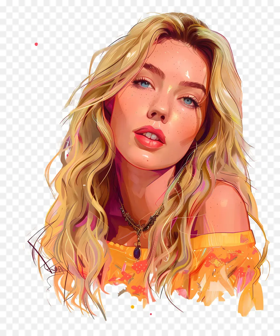 Sydney Sweeney，Mulher Loura PNG