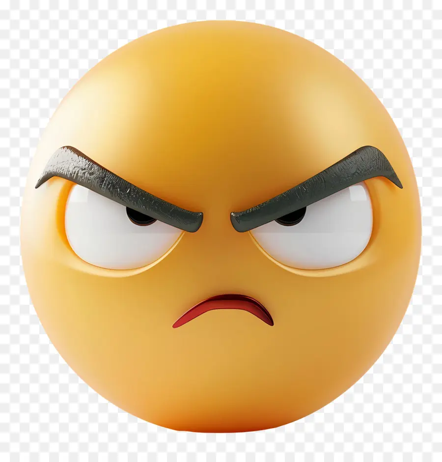 Emoji，Cara De Brava PNG