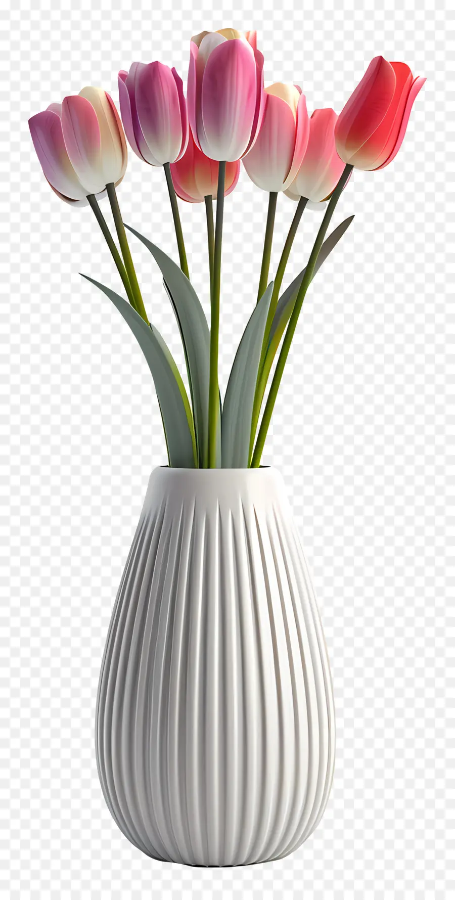 Vaso Com Flores，Vaso Branco PNG