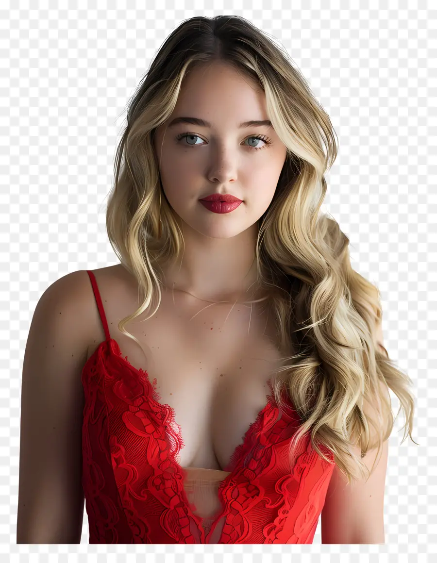 Sydney Sweeney，Cabelo Loiro PNG