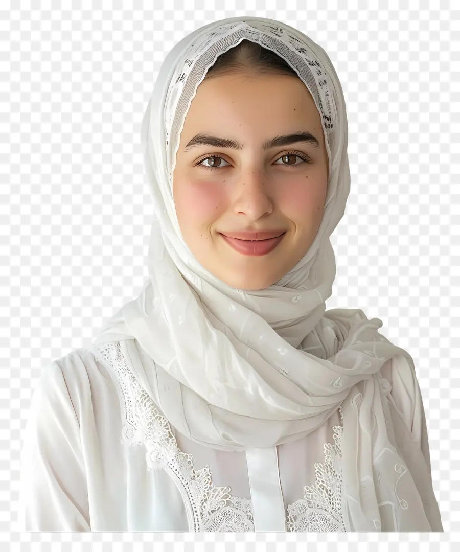 Mulher Muçulmana，Hijab Moda PNG