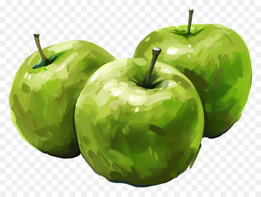 Apples Da Granny Smith，Maçã Verde PNG