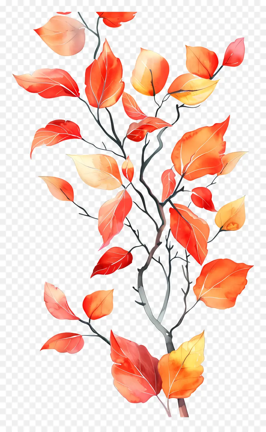 árvore De Folhas，Autumn Leaves PNG