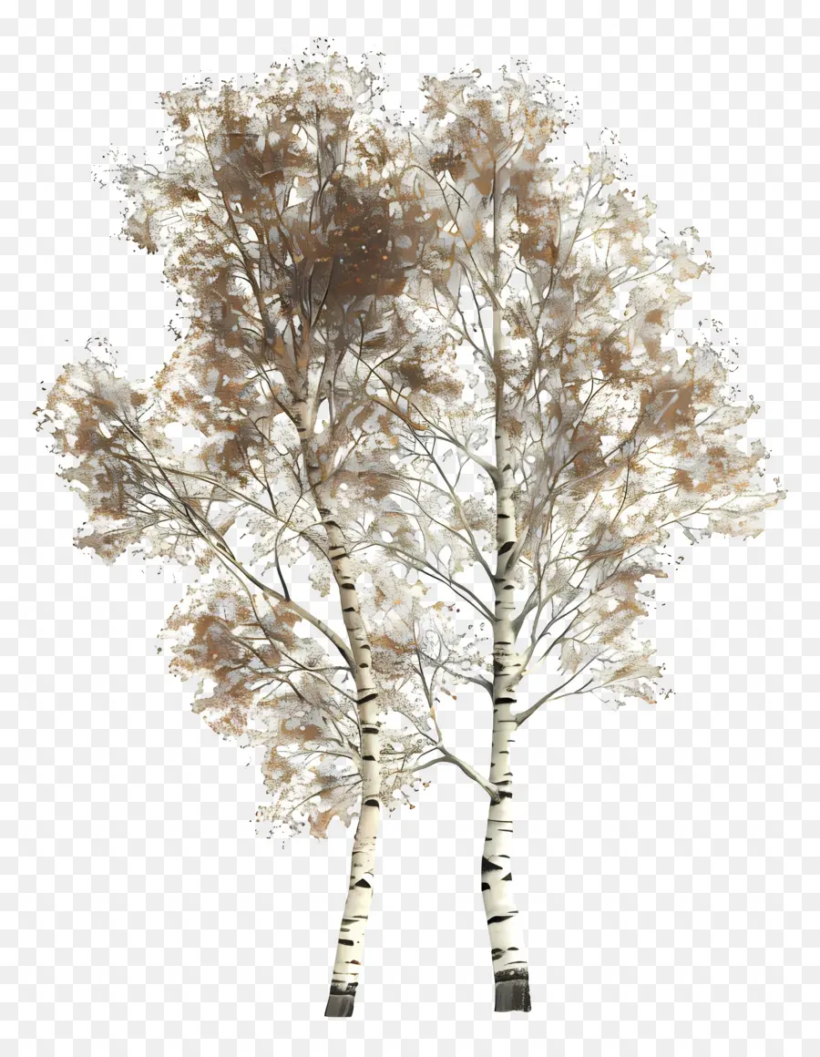 árvore De Vidoeiro，Árvores De Aspen PNG