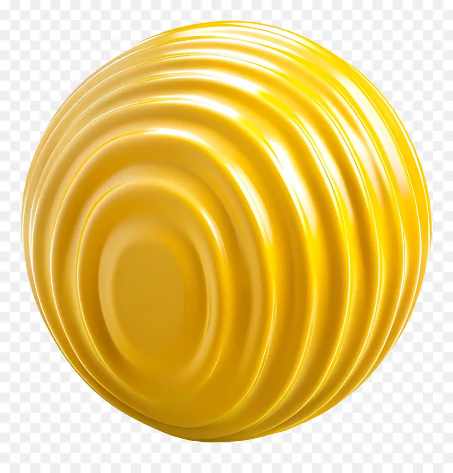 Bola De Massagem，Esfera Dourada PNG