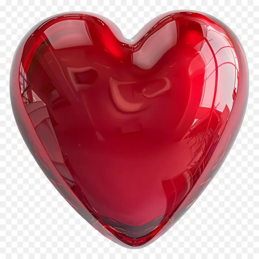 Coração Vermelho，Coração PNG