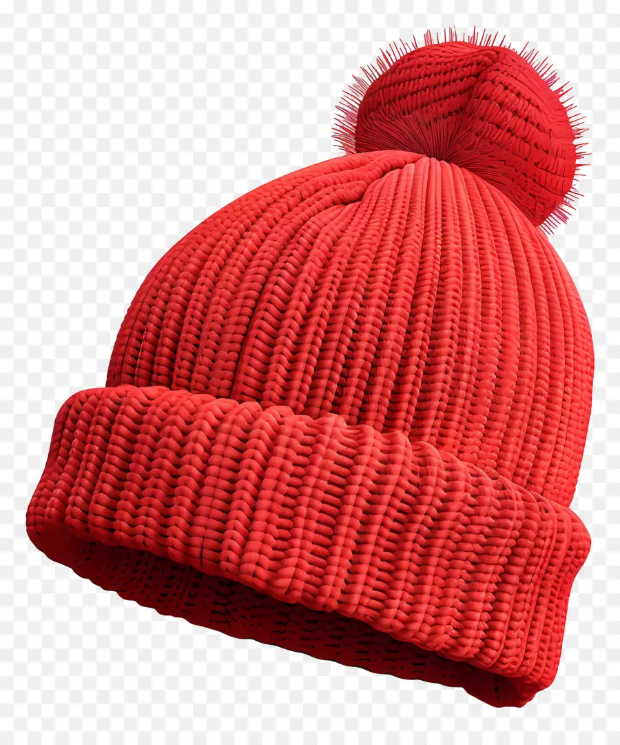 O Chapéu Do Beanie，Chapéu De Malha Vermelha PNG