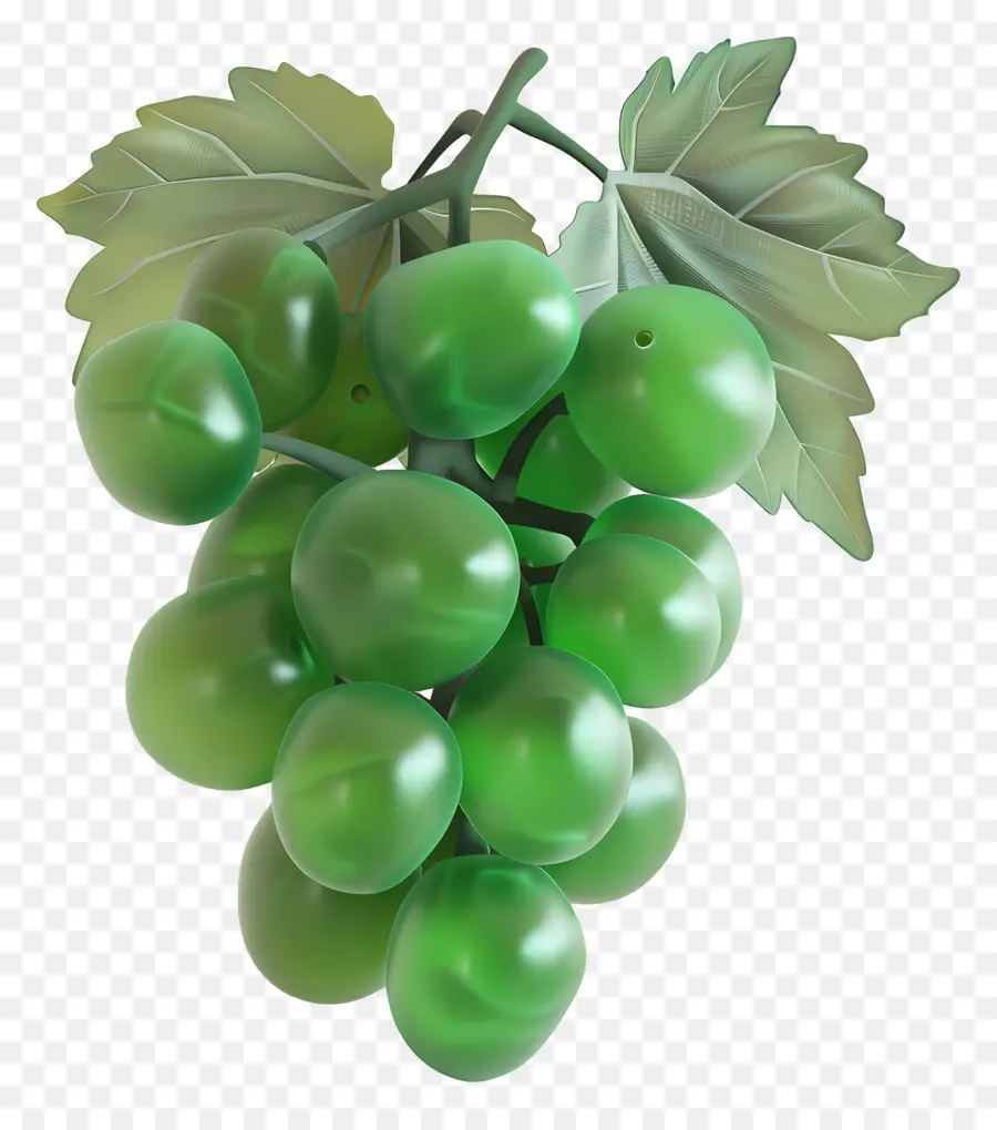 Verde Uvas，Frutas PNG